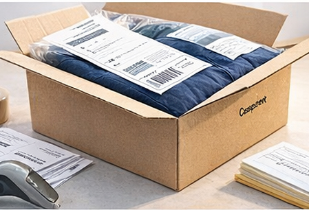 Produktion, Verpackung und Versand im Fulfillment